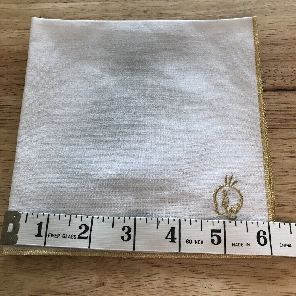 After 6 Vintage Looney Tunes Cocktail Napkins Set of 4